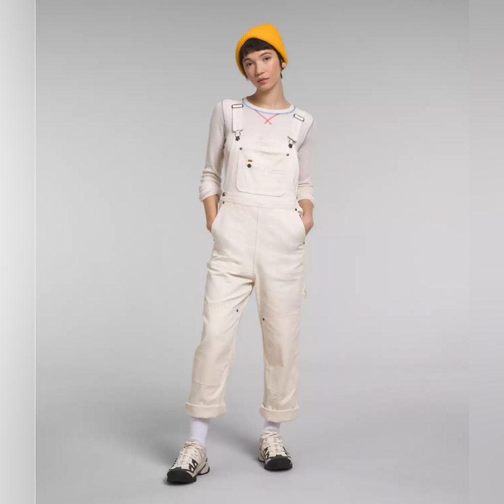 The North Face W Field Overall (Color: Gardenia White) Size Large NWOT